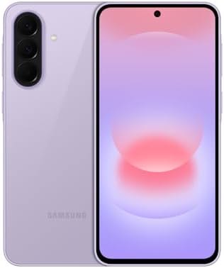 Samsung Galaxy A37 5G (2026), Unlocked Android Smartphone, 128GB, AMOLED Display, Triple Camera, IP68, Slim Phone, 5000mAh Battery, US Version, US 1 Yr Warranty, Awesome Lavender