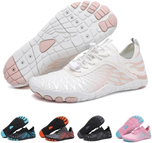 ELETON Barefoot Shoes Women Men,Wide Toe Hiking Barefoot Womens Footwear, Non-Slip Water Shoes Running Shoes Boots Sneakers Unisex