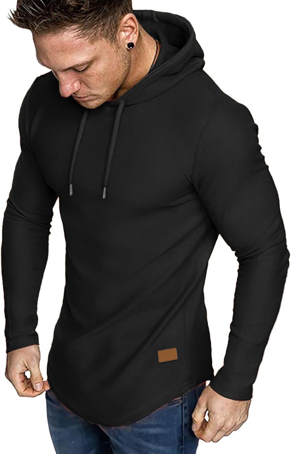 JMIERR Mens Fashion Hoodies Fleece Long Sleeve Athletic Sweatshirt Pullover T Shirts